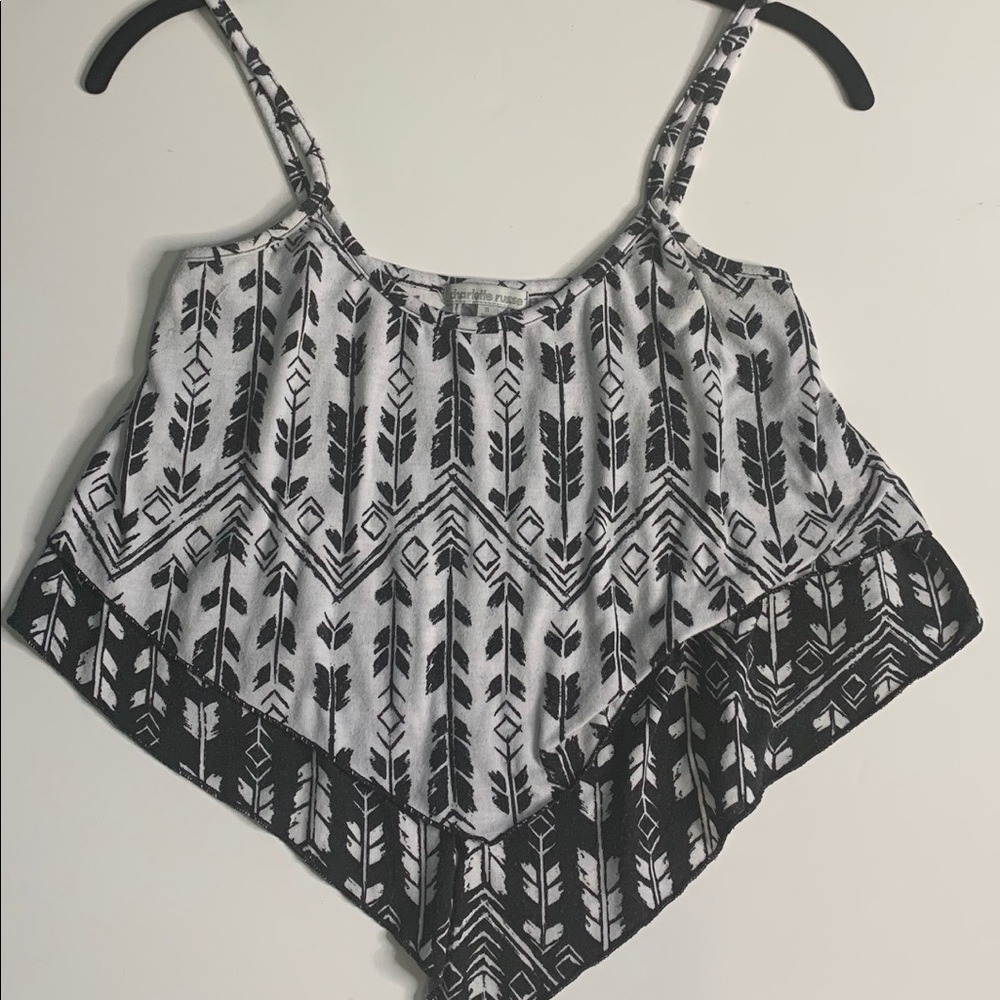 Cropped tank top